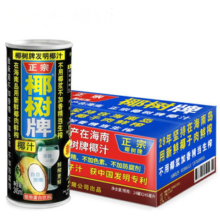椰树椰汁椰树牌椰子汁245ml*24罐装年货礼盒椰子汁饮料宴席用
