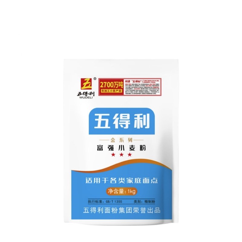 五得利面粉三星金富强中筋小麦粉2斤装搭配果蔬粉,粮油调味/速食/干货/烘焙,面粉/食用粉,淘宝优惠券,粉丝福利购,淘宝优惠卷