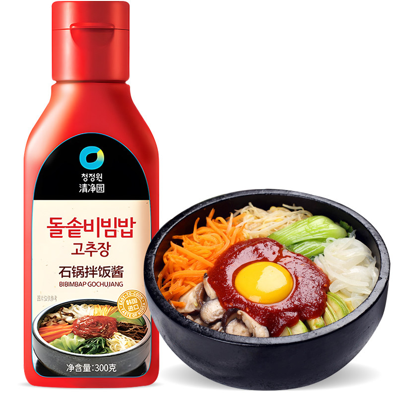 清净园石锅拌饭酱300g 韩式辣椒酱部队火锅炒年糕调味酱,粮油调味/速食/干货/烘焙,酱类调料,淘宝优惠券,粉丝福利购,淘宝优惠卷