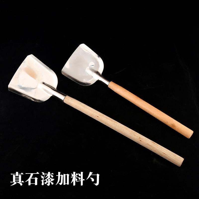 不锈钢瓜子铲大中号锅铲全钢厨师家用炒菜铲子防烫加长柄厨房用具