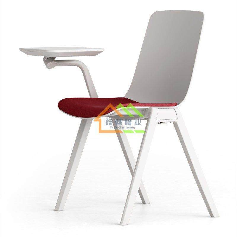 白色培训椅带桌板堆叠会议椅桌椅一体学生椅洽谈椅联排会场活动椅,商业/办公家具,培训椅,淘宝优惠券,粉丝福利购,淘宝优惠卷