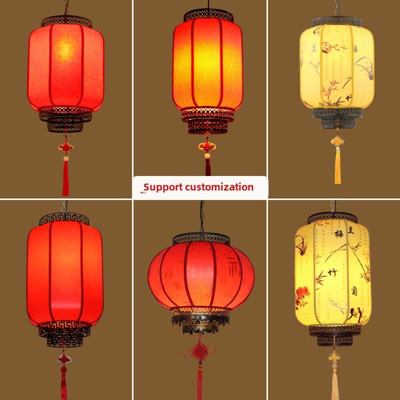 新中式红灯笼羊皮吊灯阳台吊灯屋檐灯笼防水灯笼大红彷古景区灯笼,家装灯饰光源,酒店/宴会厅/餐饮吊灯,淘宝优惠券,粉丝福利购,淘宝优惠卷