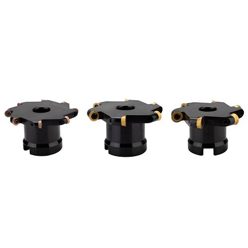 TMR圆鼻T型槽铣刀盘开圆弧槽三面刃铣刀盘R4/R5/R6刀盘 80-160