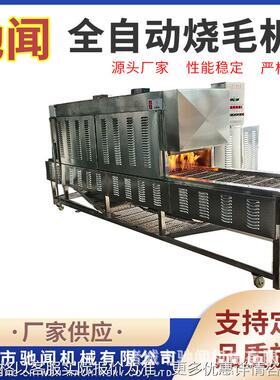 热卖大型猪蹄烧毛机 羊蹄子牛蹄子去脱毛设备 猪蹄前处理加工设备