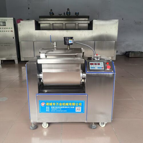 5公斤小型真空和面机家用不锈钢真空和面机万业食品机械生产厂家