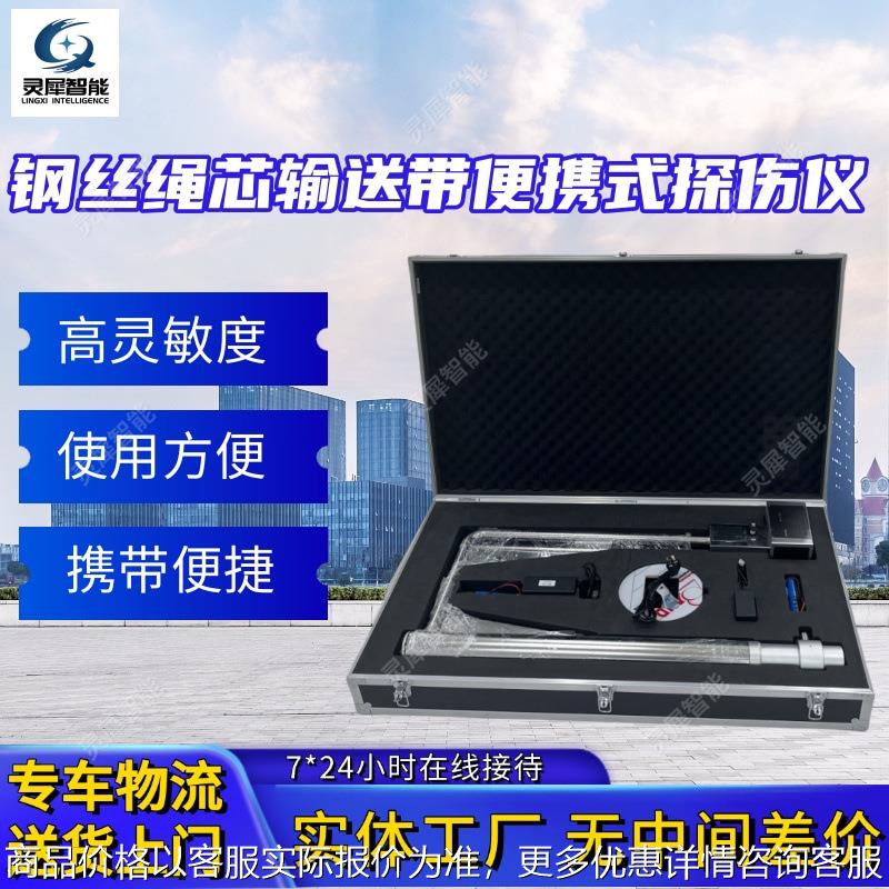 钢丝绳芯输送带便携式探伤仪现货速发 钢丝绳芯皮带便携式探伤仪图片