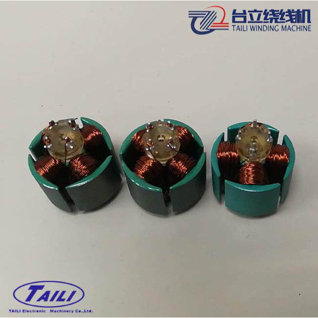 TL-A704散热风扇电机定子绕线机四轴飞叉绕线机