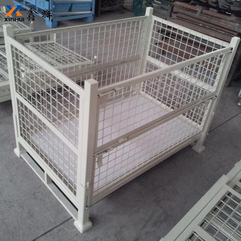 厂家仓储笼金属网箱可折叠加厚重型物流周转物料金属网箱