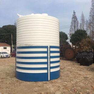 定制10吨塑料桶滚塑桶PE滚塑箱塑料水箱PE水塔法兰可一次成型