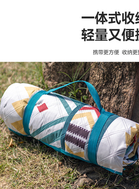 Tawa野餐垫家用公园草地毯子户外露营便携可机洗超声波野炊防潮垫