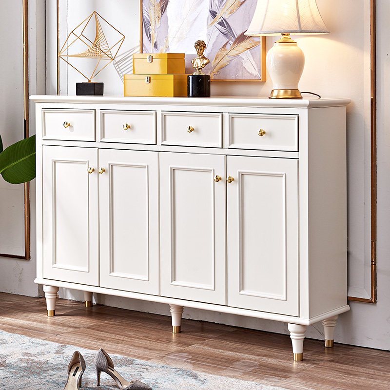 新款美式轻奢鞋柜简约现代家用门口大容量阳台鞋橱高档储物玄关柜,住宅家具,鞋柜,淘宝优惠券,粉丝福利购,淘宝优惠卷