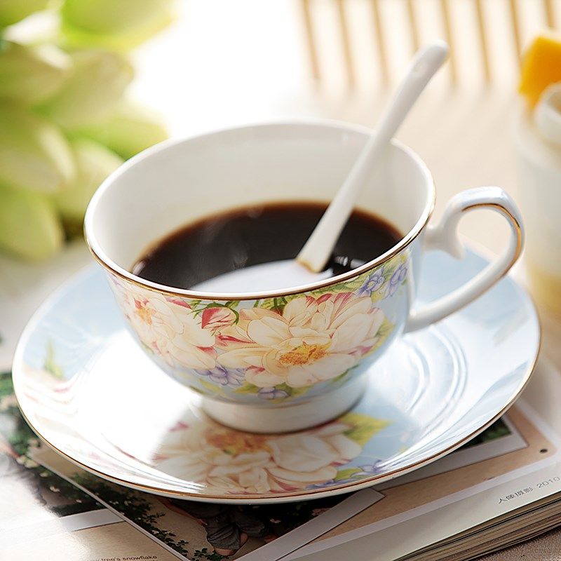 莹辰达咖啡杯套装欧式创意红茶杯骨瓷陶瓷下午茶茶具套装英式茶具,餐饮具,咖啡杯,淘宝优惠券,粉丝福利购,淘宝优惠卷