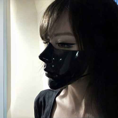 BlackAngel覆面系暗黑半脸面具