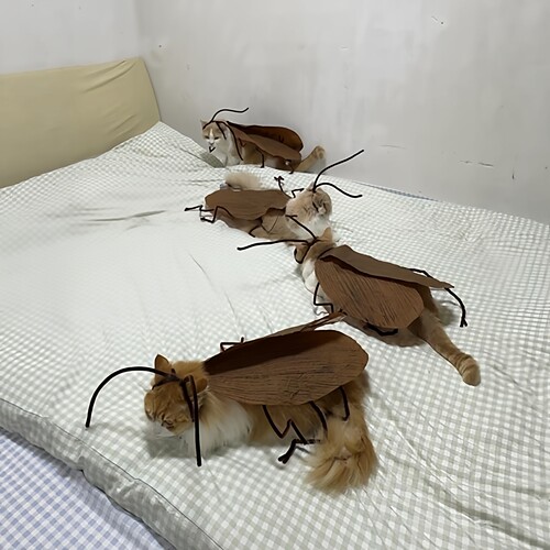 【纯情蟑螂火辣辣】宠物cos服装
