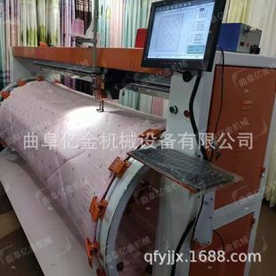 免安裝 家紡使用 圓筒電腦絎縫機喜被花型縫被子機適合商場地方小