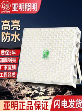 亚明Led探照灯强光塔吊灯1000W广场高杆灯建筑工地照明泛光灯2000