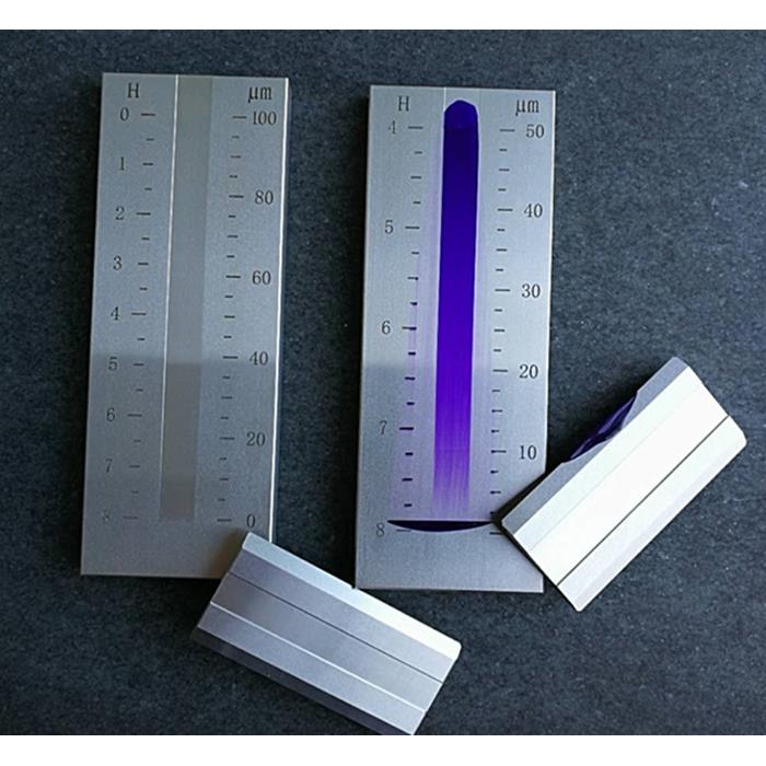 QXD刮板细度计涂料涂层刮板细度板细度仪不锈钢刮板细度计qxd0-10