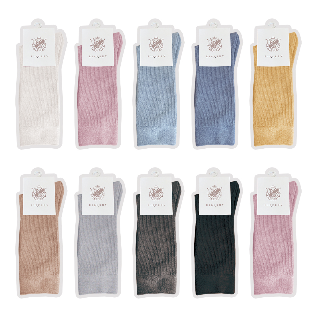 *处理 纯色袜子 学生 堆堆袜 白色 黑色 彩色 袜子 H