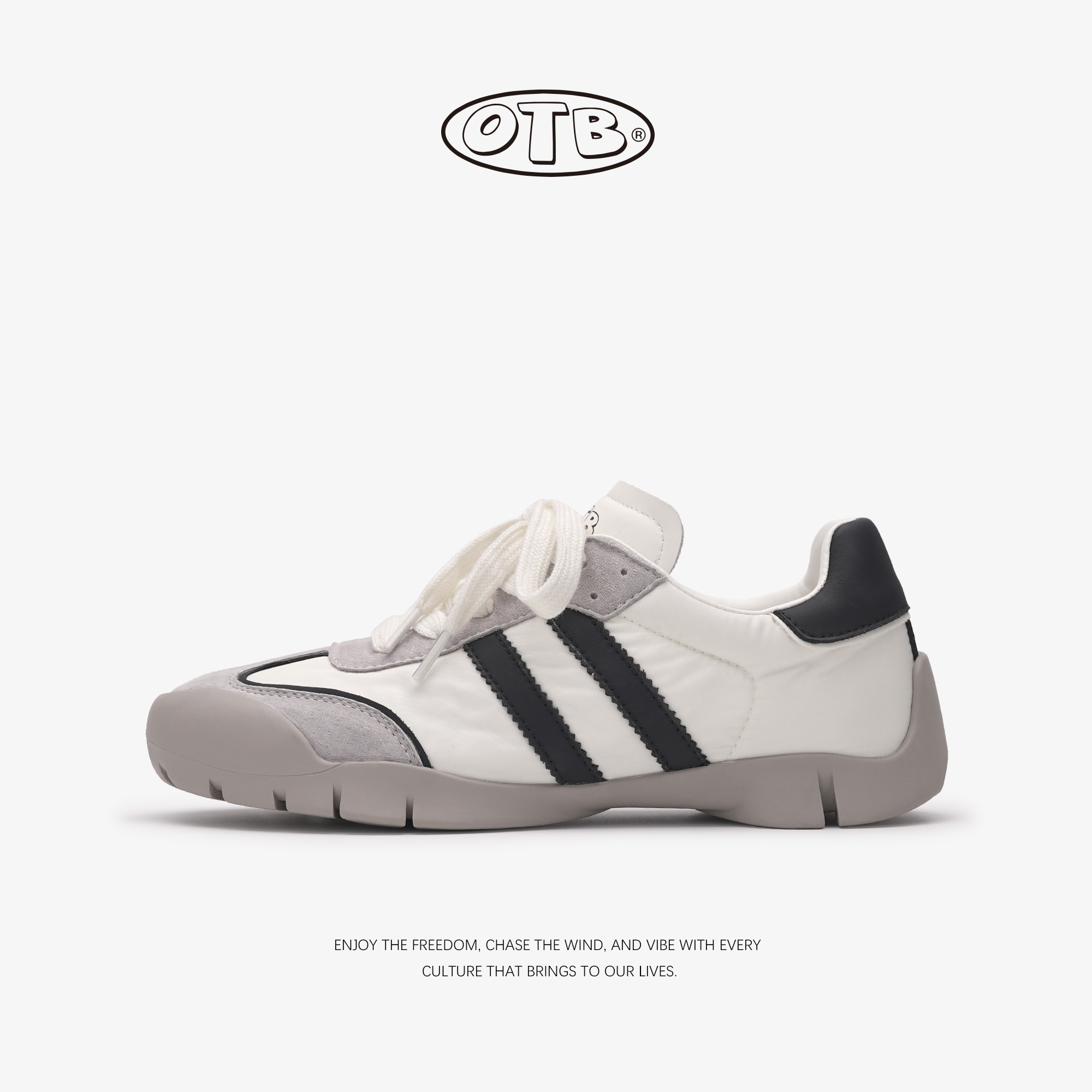 复古德训鞋女2025春季新款