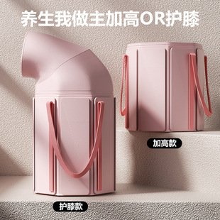 折叠泡脚桶旅行保温深桶式折叠泡脚袋家用过小腿保温足浴桶
