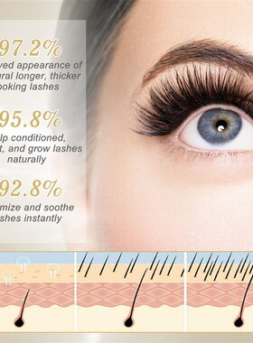 Serum Eyelash Growth For Longer And Fuller Eyelashes For
