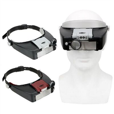 极速DIYWORK 1.5x 3x 8.5x 10x Headband Magnifier Magnifying G