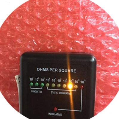 厂促促1米宽红色防静电双层气泡卷防震气泡膜袋 泡泡膜 气泡袋品