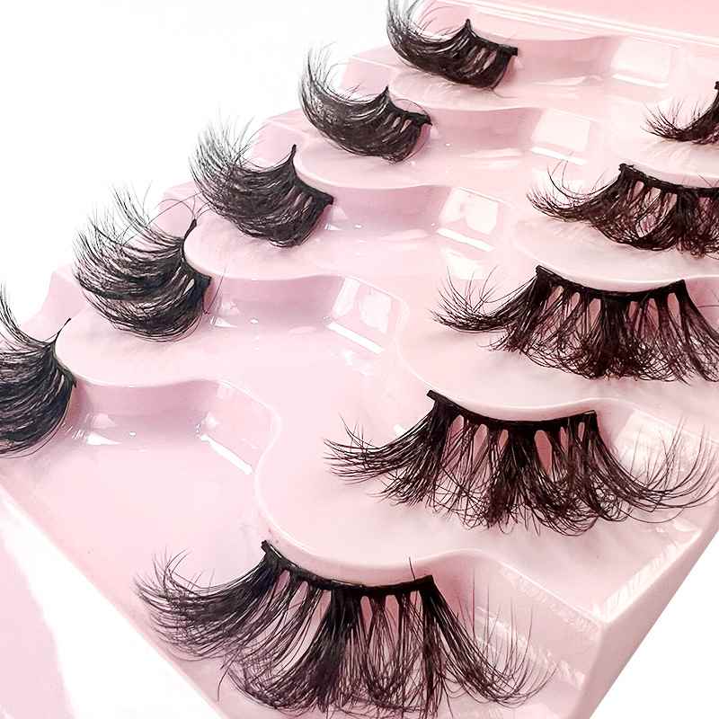5 Pairs Half False Eyelashes Long Thick Fake Eye Lashes