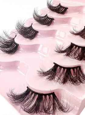 5 Pairs Half False Eyelashes Long Thick Fake Eye Lashes