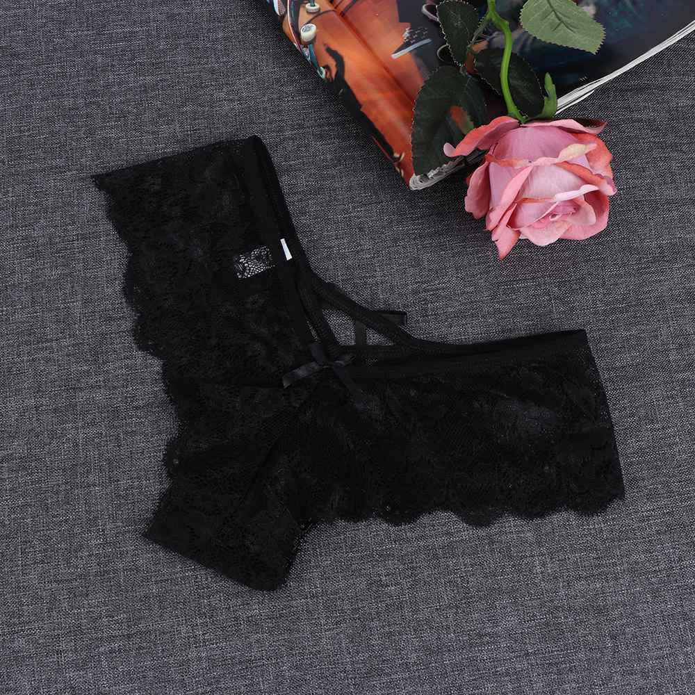 1PC Sexy Erotic Lingerie Ladies Elastic Bandage Lace Flowers