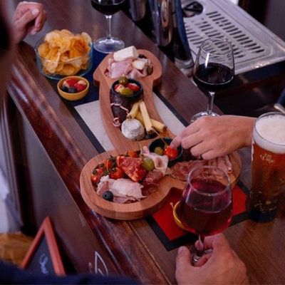 Funny Appetizers Board Dinner Plate Funny Wooden Serving