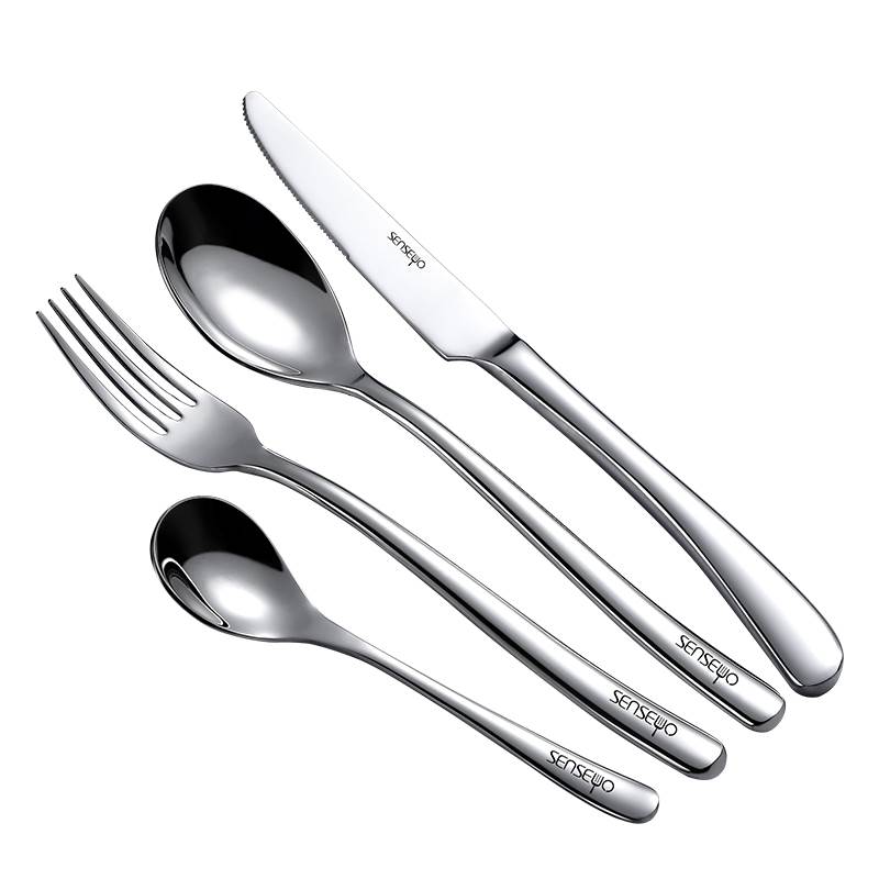 Western restaurant knife and fork set set three sets of