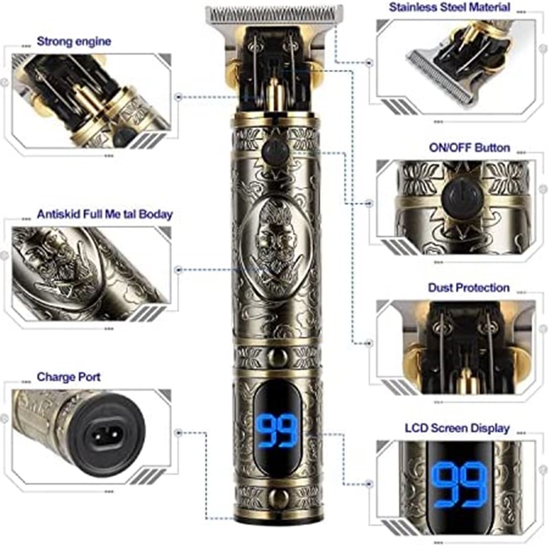 Hair Clippers for Men  Professional Cordless Trimmer Men Hai