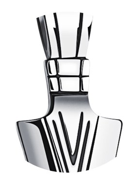 Titanium steel jewelry retro personality spearhead pendant