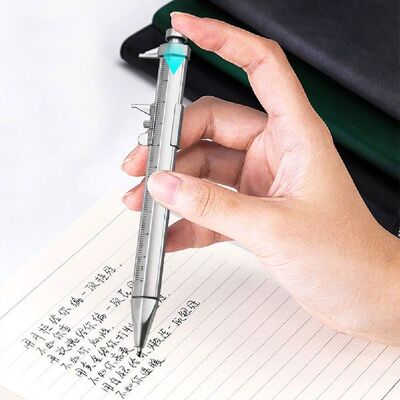 好货1-10PCS Multifunctional Caliper Pen 0-100 Vernier Calipe