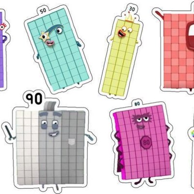 极速100pcs Number blocks Multilink Linking Counting Cubes 数