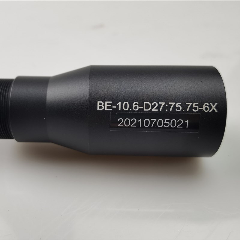 6倍CO2扩束镜二氧化碳激光打标机打码机配件BE-10.6-D27:75.75-6X