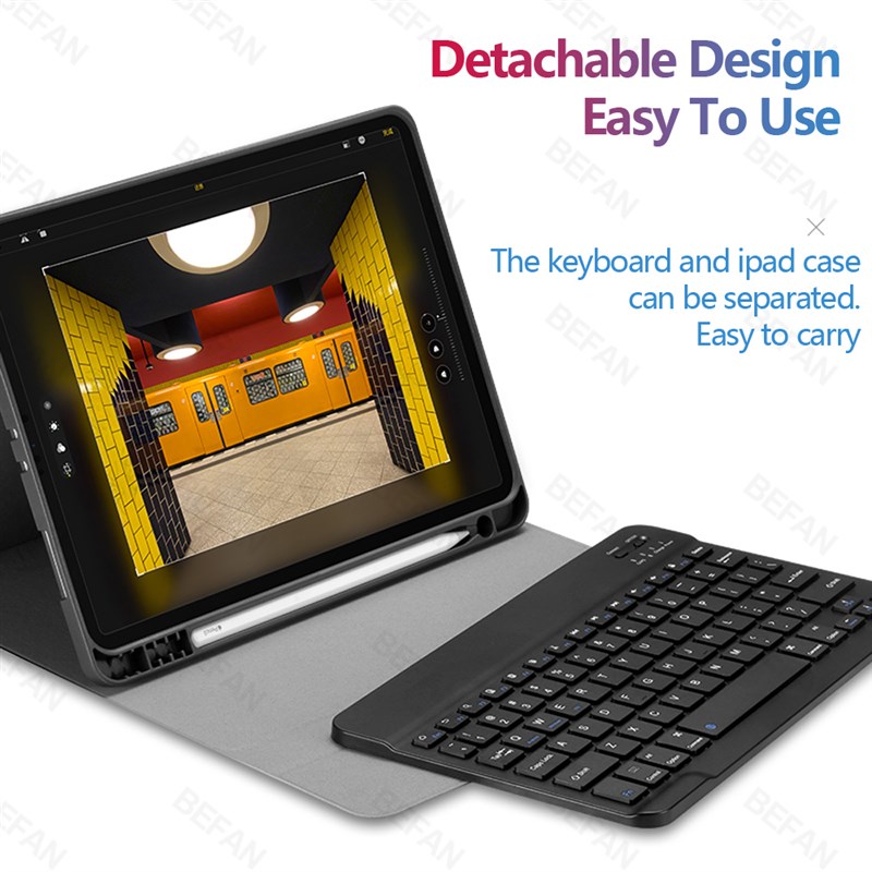 Keyboard For iPad 6th 7th 8th 9th Generation Case 10.2 2021