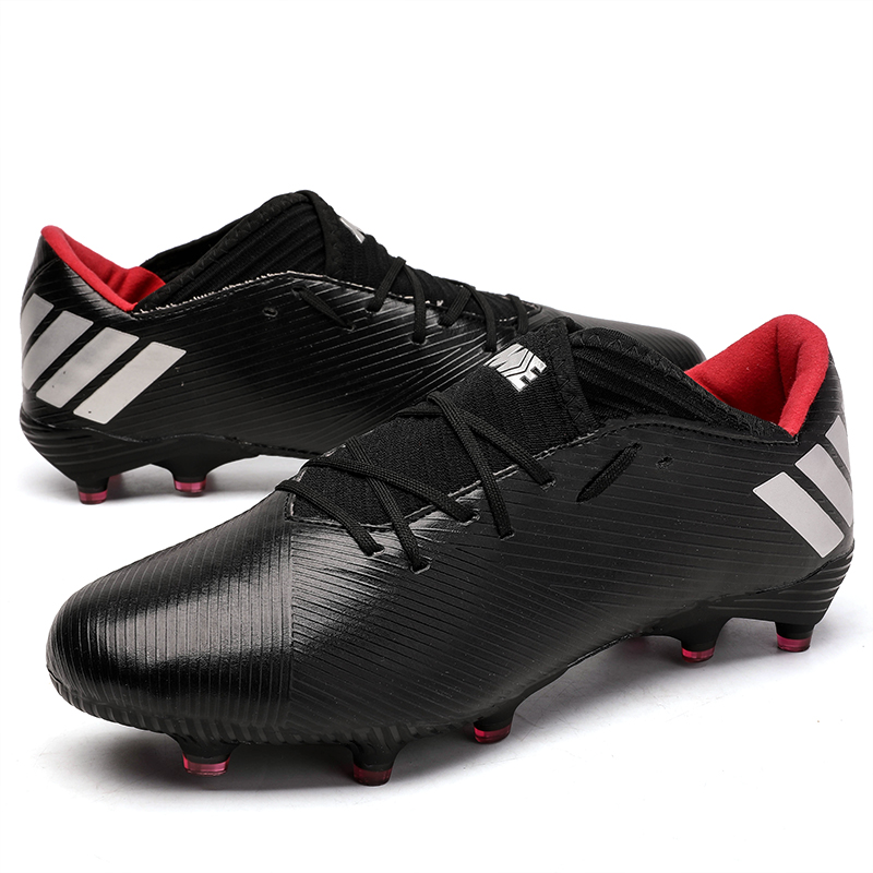 Plus Big Size 36-49 High Ankle Sneakers Men FG Soccer Shoes
