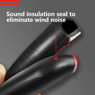 Car Door Seal Weatherstrip Sealant Sealing Tape Door Rubber