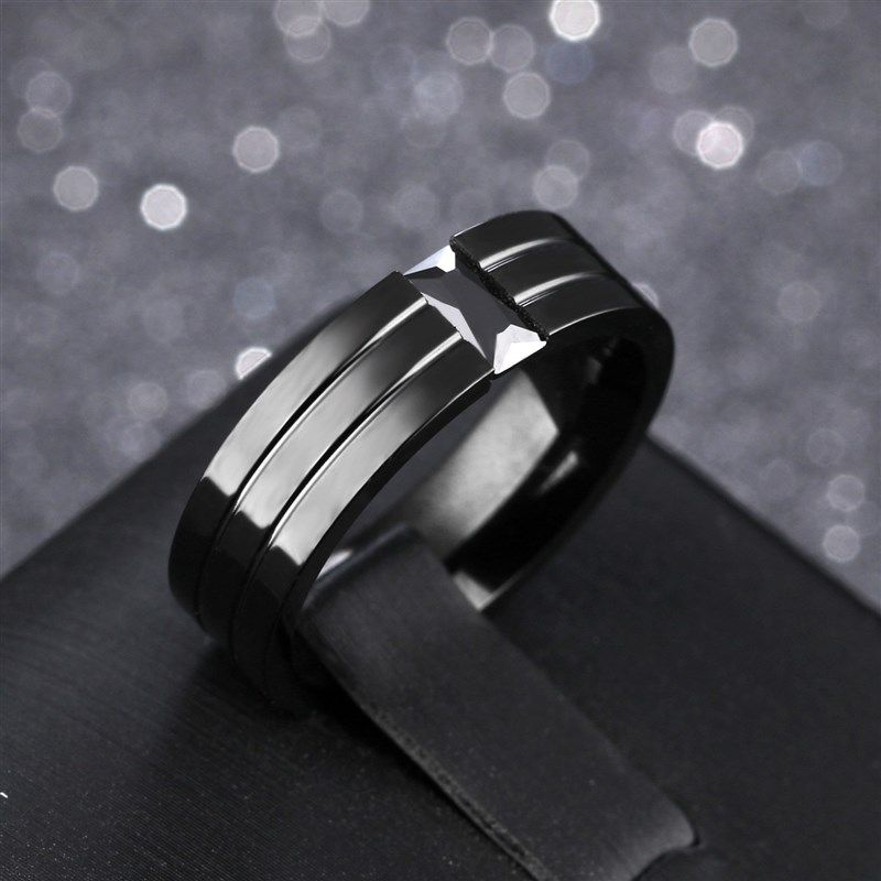 Taobao Tmall source character set auger titanium steel mens