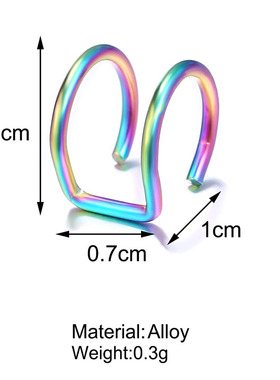 Yobest 5Pcs/Set 2019 fashion Ear Cuffs Gold Leaf Ear Cuff