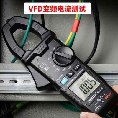新品厂销防烧数字钳形万用电表多功能电流表钳O形表小型可携式高