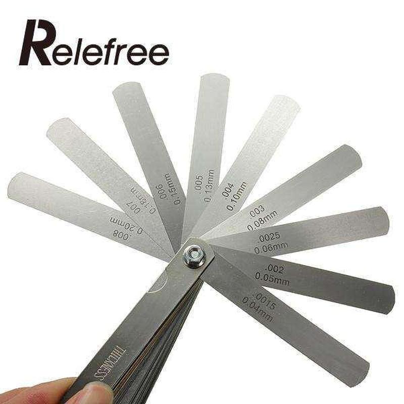 Hot High quality 2481 Guitar Feeler Gauge Tune UTp Gap Thick