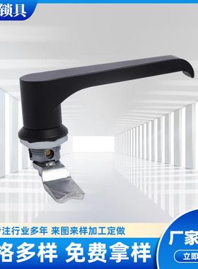 厂家供应MS324把手锁执手锁工业柜门锁 锌合金机箱柜门锁