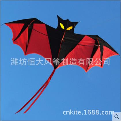 潍坊风筝 儿童风筝蝙蝠风筝 卡通动物风筝 微风易飞 bat kite