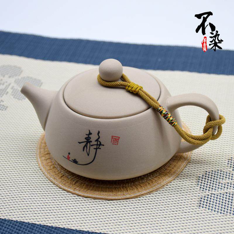 高档西施紫砂壶绑绳功夫茶具家用便携泡茶壶绳茶杯防摔防掉保护绳