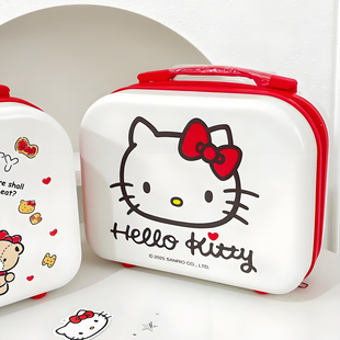 手提箱女可爱卡通学生便携旅行大容量收纳凯蒂猫行李箱 三丽鸥正版