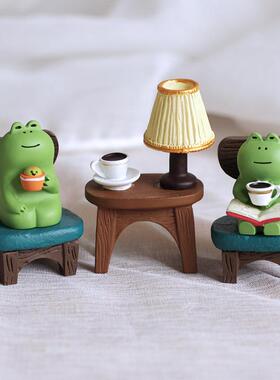 日系可爱治愈稀奇古怪创意微观室内桌面汽车内饰小摆件可送礼物等