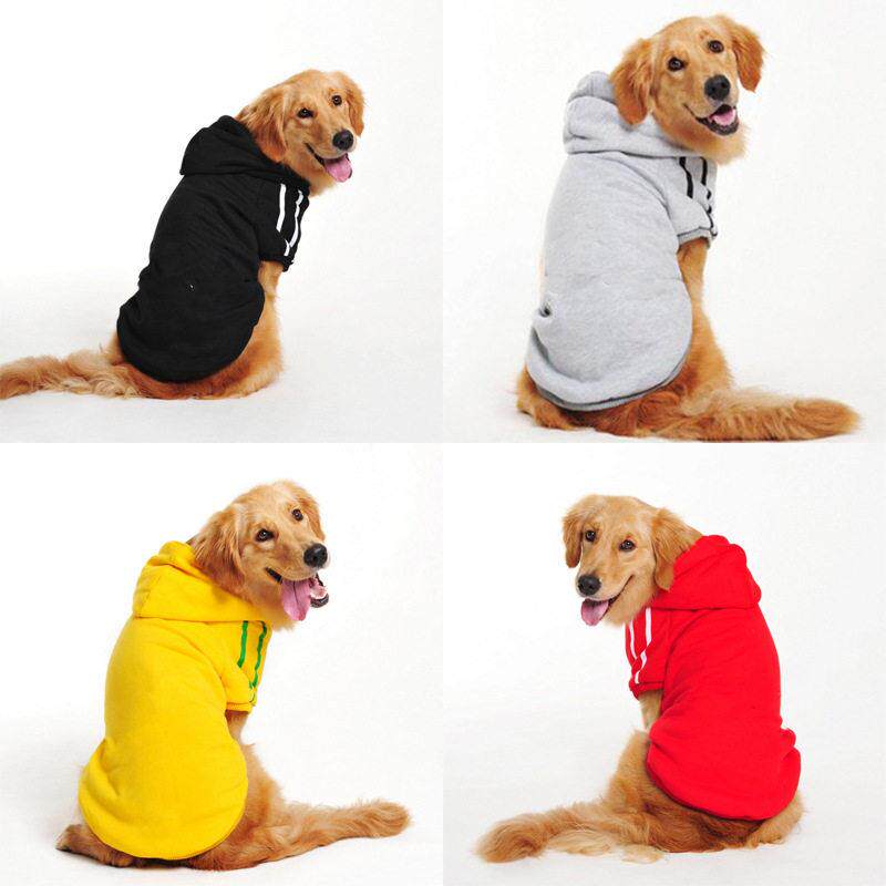 大型犬狗狗抓绒卫衣金毛哈士奇拉布拉多大狗狗衣服